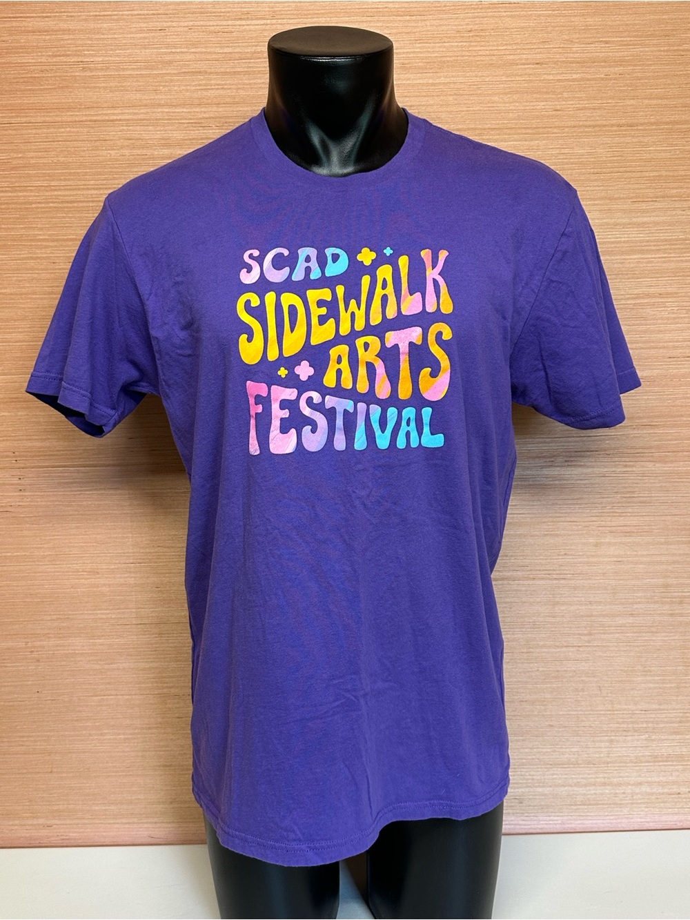 Savannah School of Art and Design SCAD Sidewalk Arts Festival Purple T-Shirt L